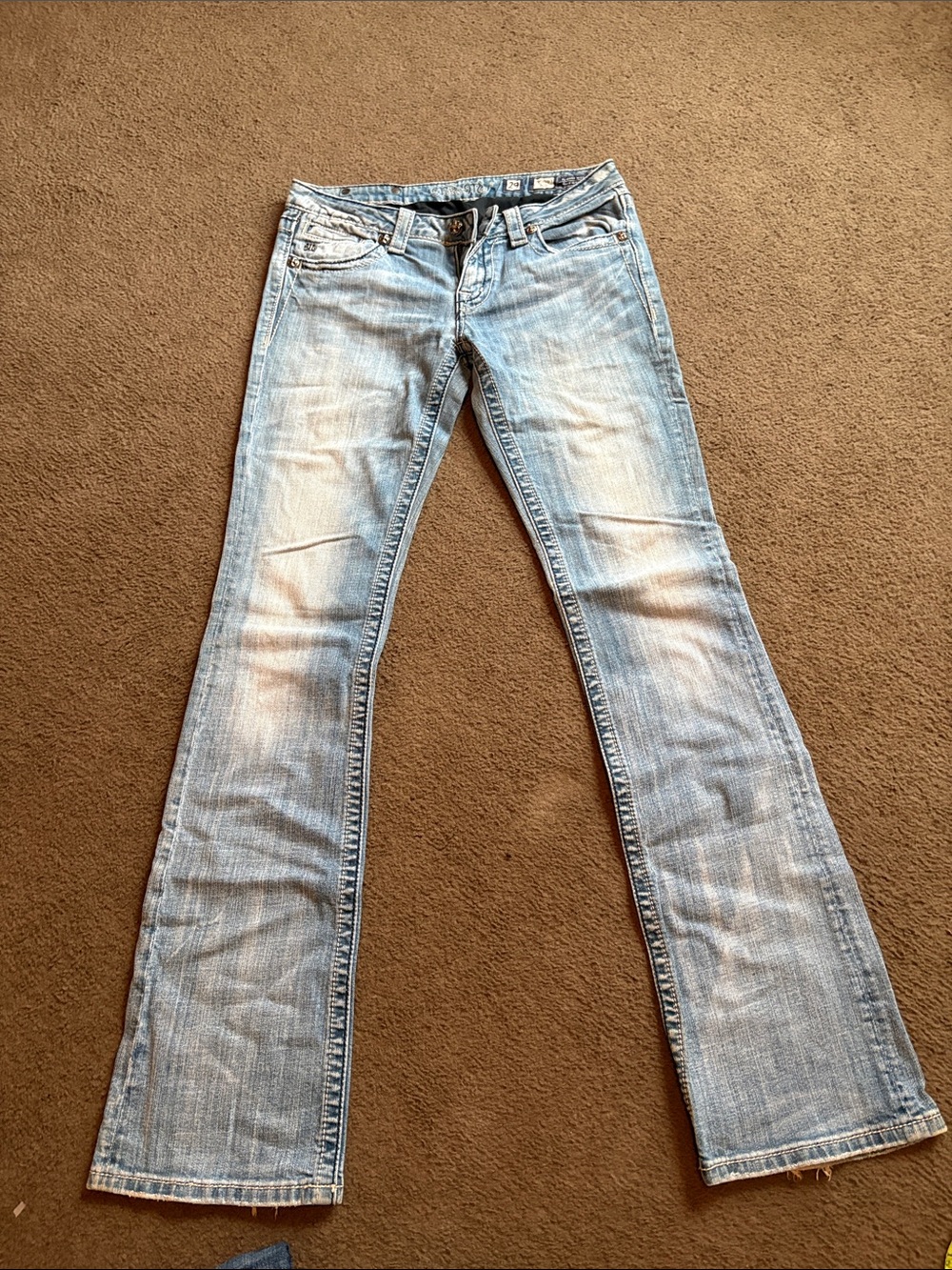 Miss Me Light Blue Flare Jeans